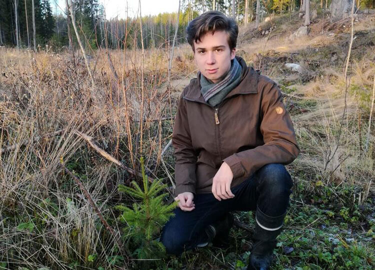 Årets skogsbrukare Arthur Eriksson: ”Skönt att ha natur omkring sig” featured image