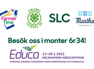 På Educa 2023 lyfts matfostran, vardagskunskap och landsbygdsnäringarna Featured image
