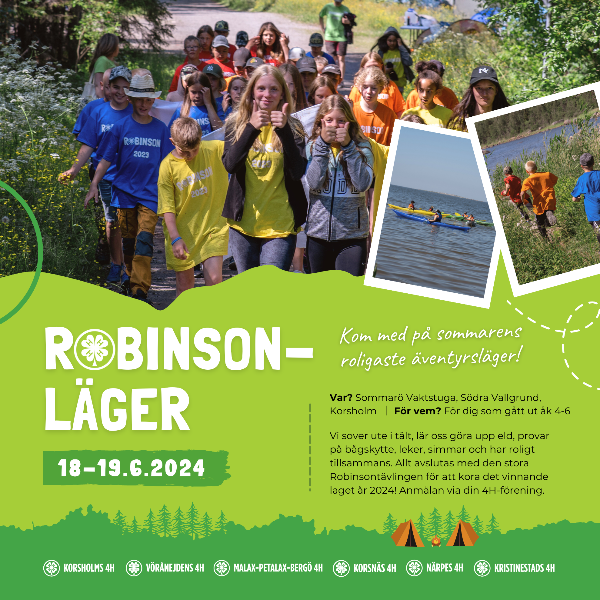 4H-Robinsonläger i Södra Vallgrund featured image