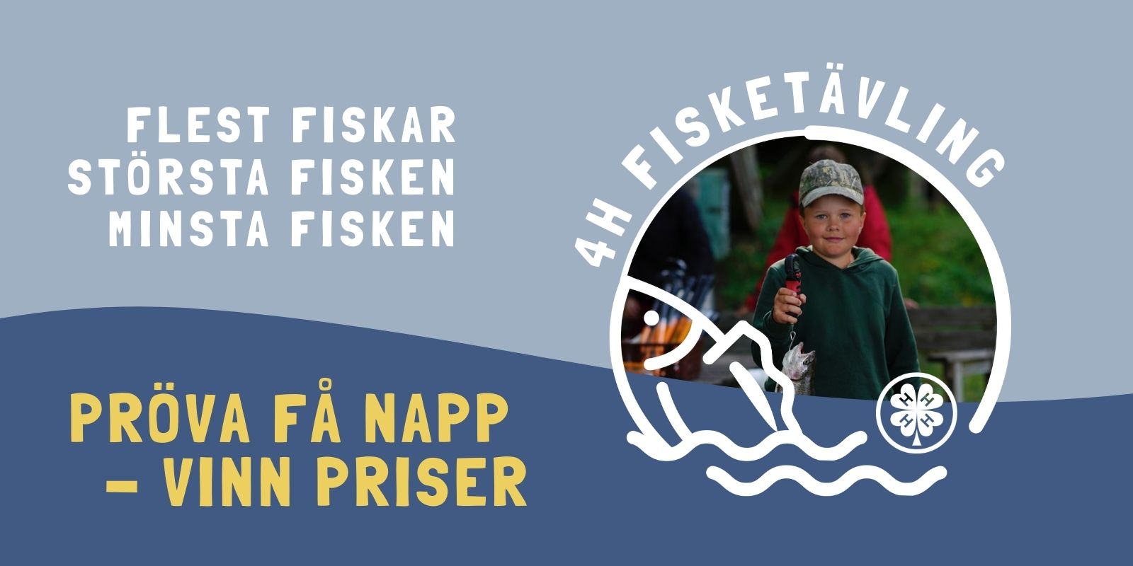 Pröva få napp – vinn priser i 4H Fisketävlingen featured image