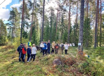 Skogen klassrum för sjätteklassare i Österbotten Featured image