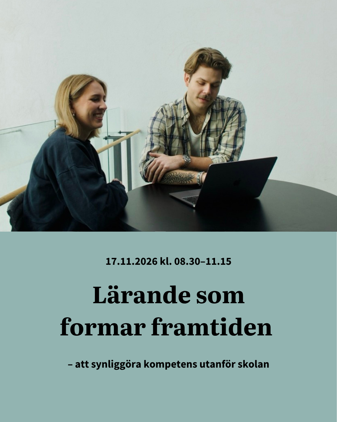 Frukostseminarium: Lärande som formar framtiden – att synliggöra kompetens utanför skolan featured image